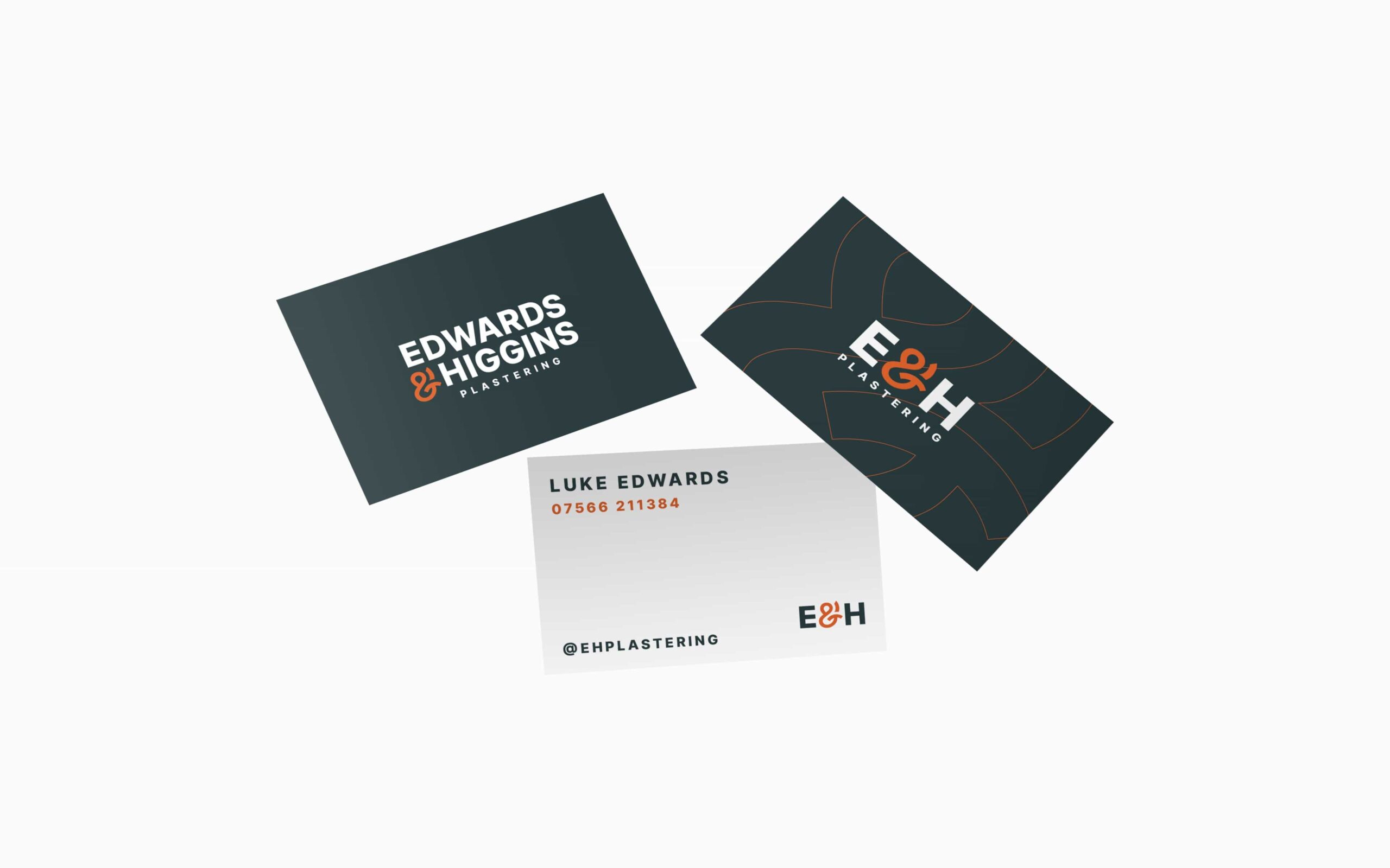 Business Cards for Edwards & Higgins Plastering