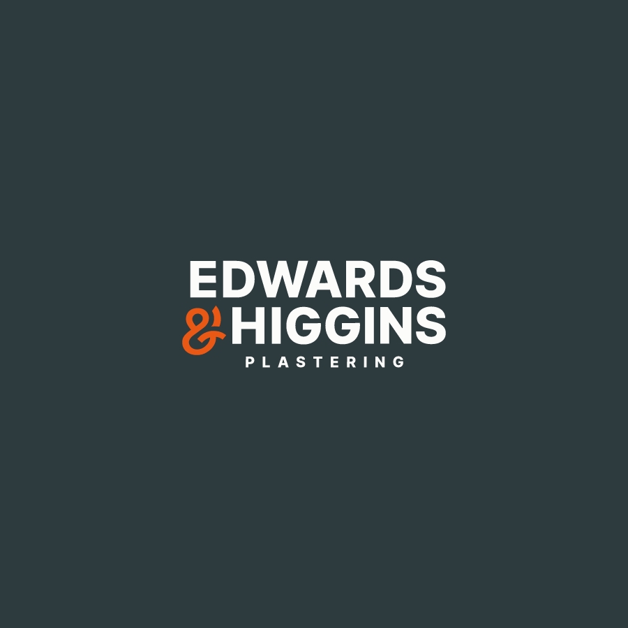 Logo Design for Edwards & Higgins Plastering case study