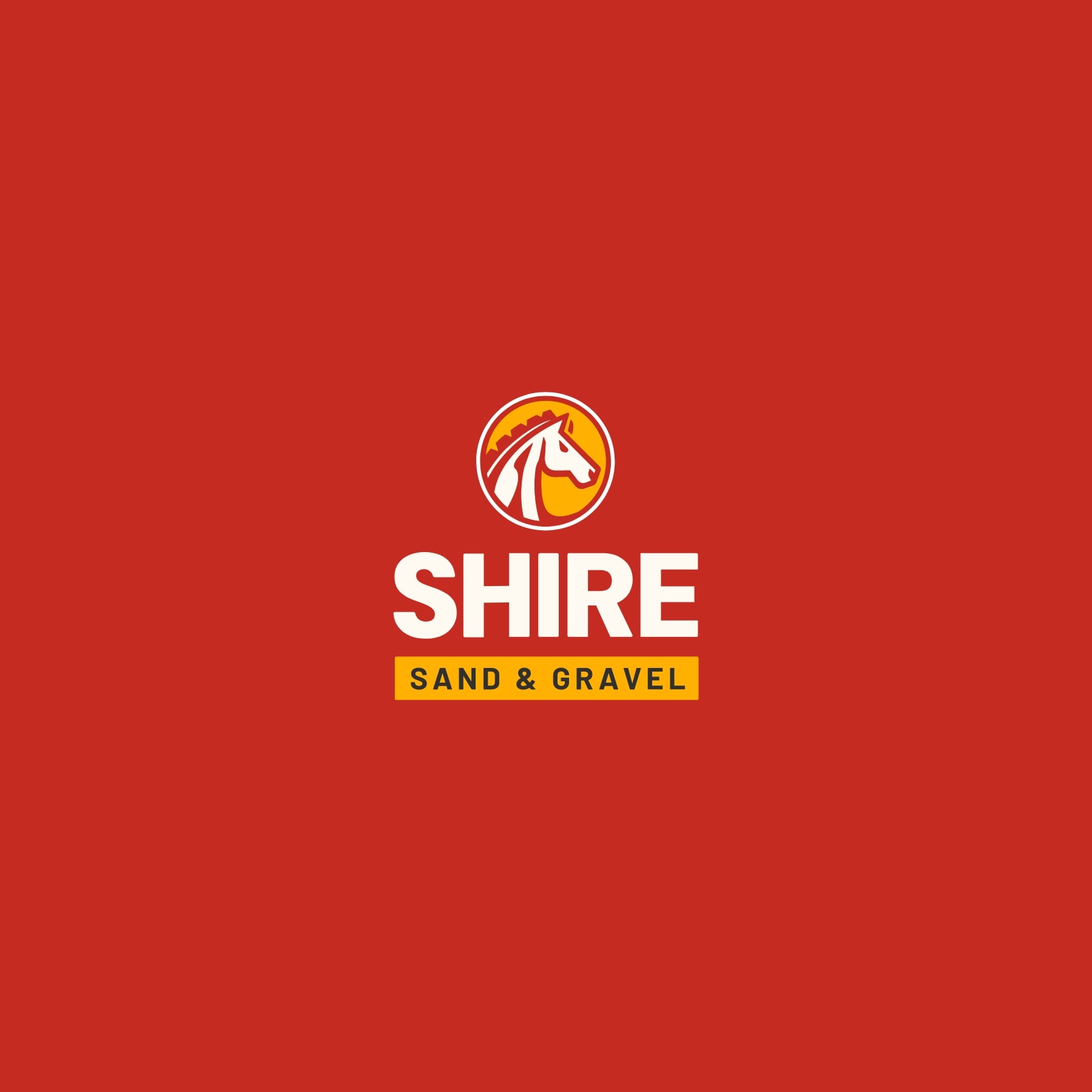 Logo Design for Shire Sand & Gravel case study