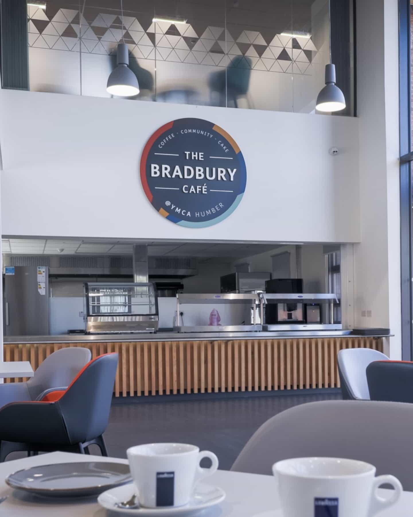 Bradbury Cafe Signage for YMCA Humber